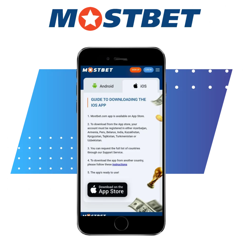 Download Mostbet on iOS